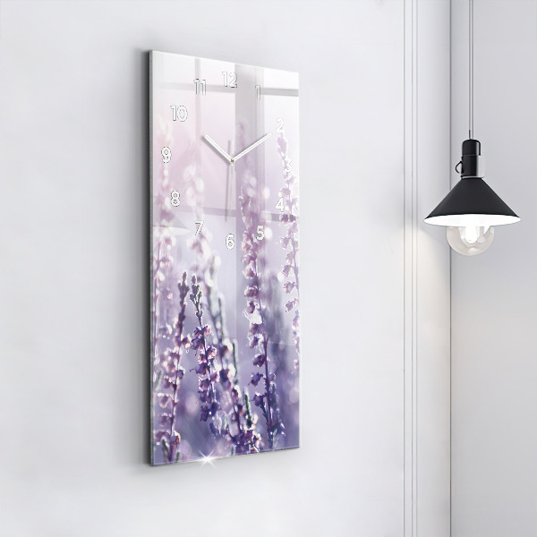 Horloge rectangulaire verticale Abstraction