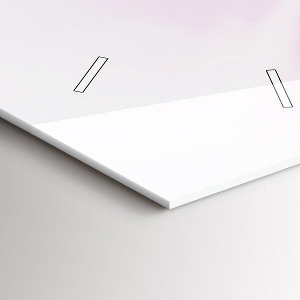 Horloge rectangulaire verticale Abstraction