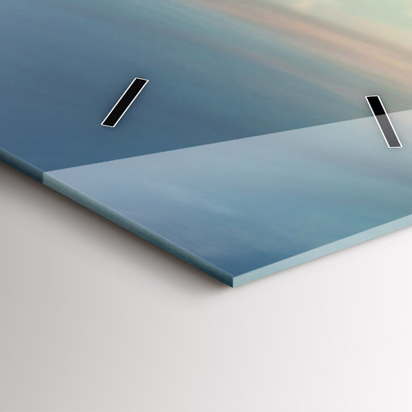 Horloge rectangulaire verticale New York Manhattan