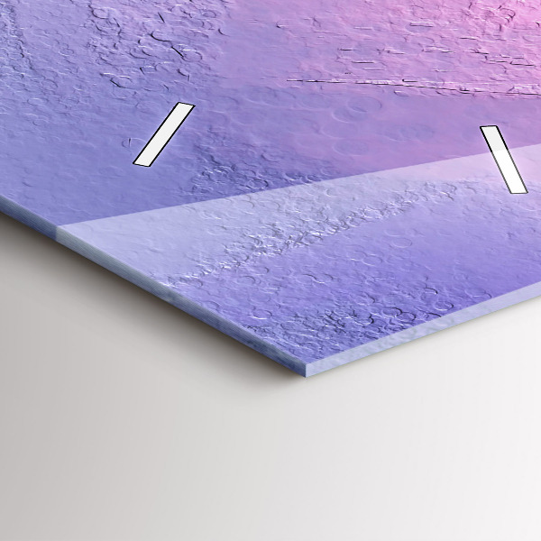 Horloge rectangulaire verticale Paysage marin