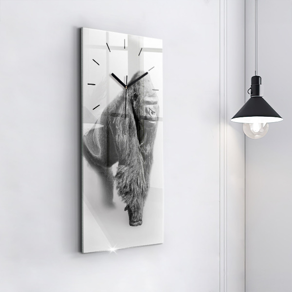 Horloge rectangulaire verticale 'Collection d''art animalier'