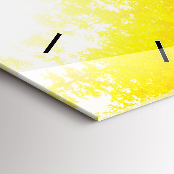 Horloge murale verticale Vue de la cascade