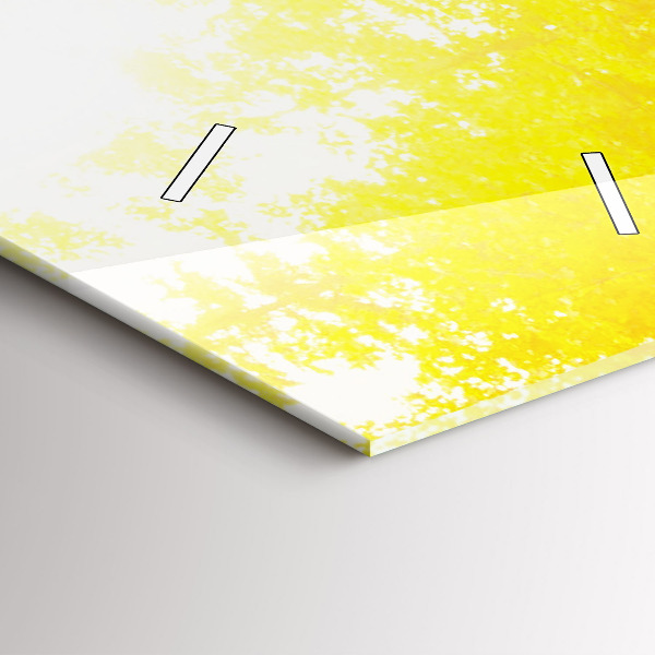 Horloge murale verticale Vue de la cascade