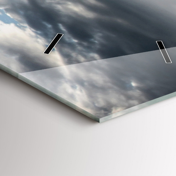 Horloge rectangulaire verticale Gondole à Venise