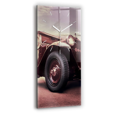 Horloge rectangulaire verticale Voiture ancienne