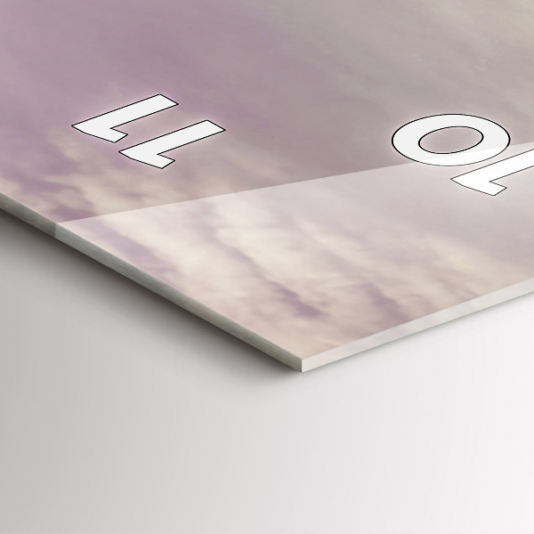 Horloge rectangulaire verticale Voiture ancienne