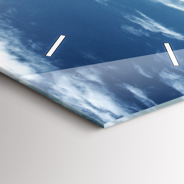 Horloge rectangulaire verticale Gondoles Venise Italie