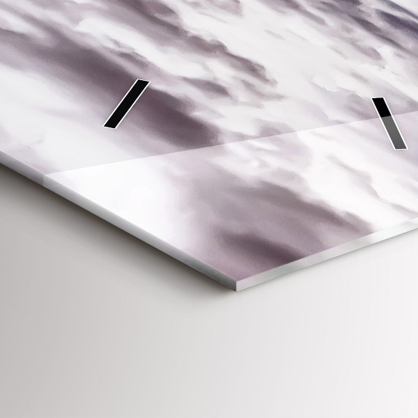 Horloge rectangulaire verticale Route 66 États-Unis