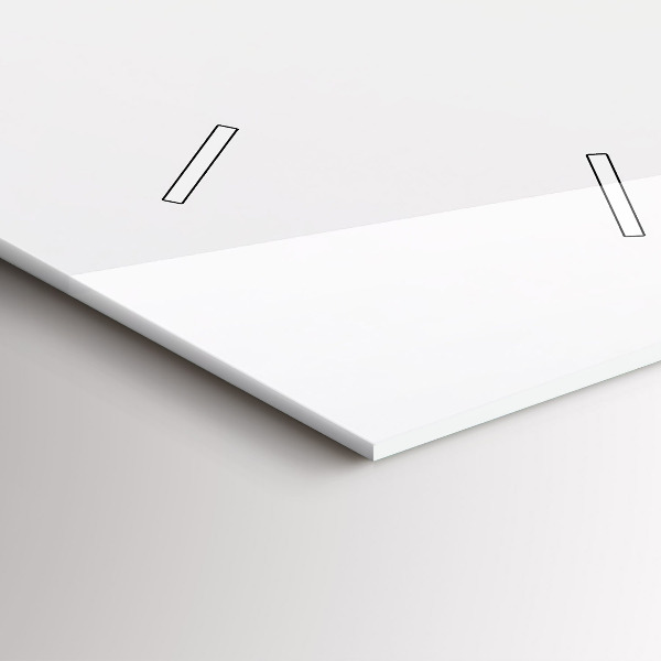 Horloge rectangulaire verticale Voiture de course sportive