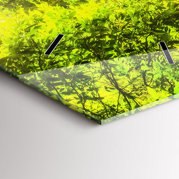 Horloge rectangulaire verticale Cascade en Thaïlande