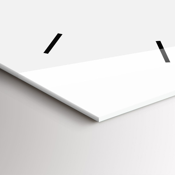 Horloge rectangulaire verticale Un cheval en fuite