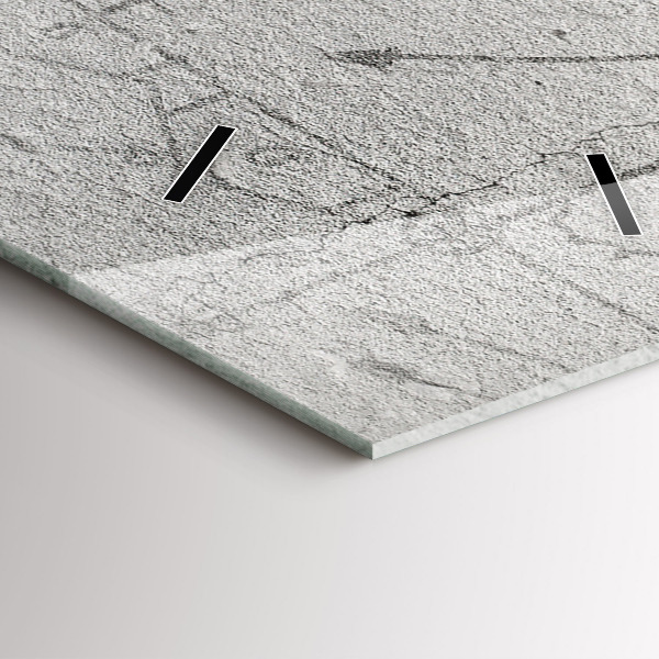 Horloge rectangulaire verticale Croquis de la ville