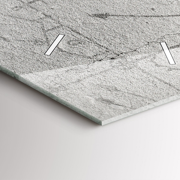 Horloge rectangulaire verticale Croquis de la ville