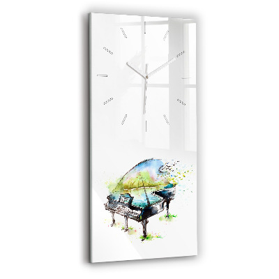 Horloge rectangulaire verticale Illustration 4 Saisons