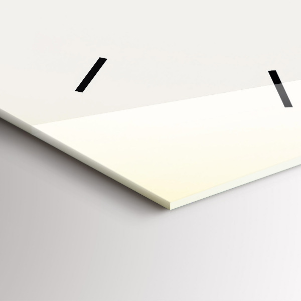 Horloge rectangulaire verticale Cerf au lever du soleil