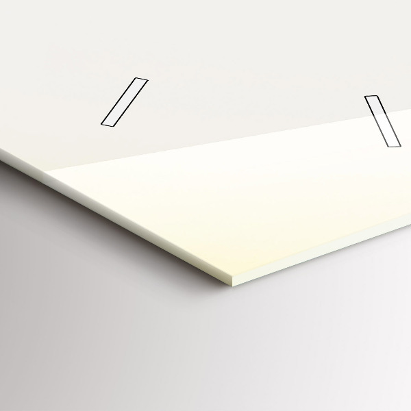 Horloge rectangulaire verticale Cerf au lever du soleil