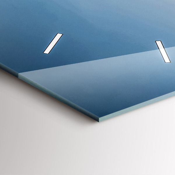 Horloge rectangulaire verticale Phare