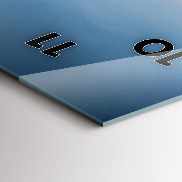 Horloge rectangulaire verticale Phare