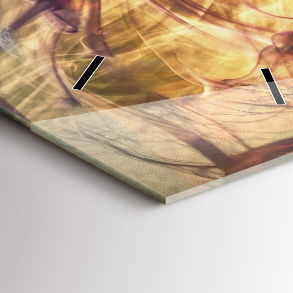 Horloge rectangulaire verticale 'Portrait d''une femme'