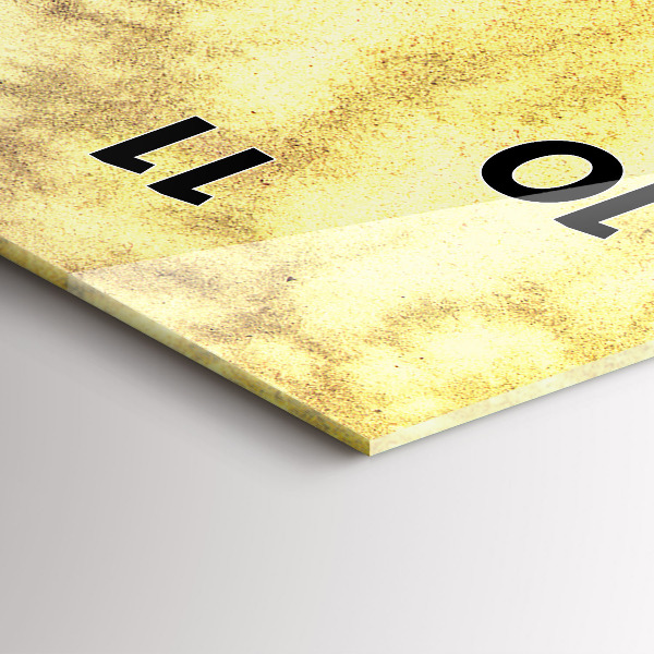 Horloge rectangulaire verticale femme avec parapluie