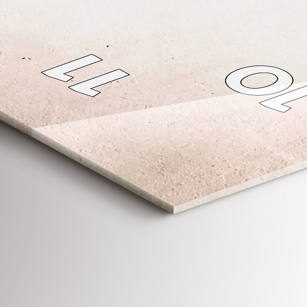 Horloge rectangulaire verticale vélo italien