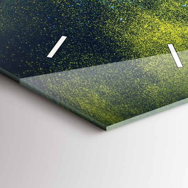 Horloge murale verticale Perroquet coloré