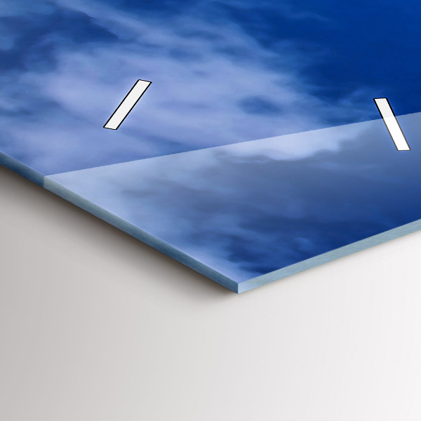 Horloge rectangulaire verticale Phare