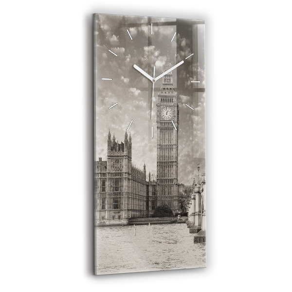 Horloge rectangulaire verticale Londres Angleterre Big Ben
