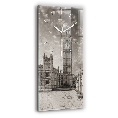 Horloge rectangulaire verticale Londres Angleterre Big Ben