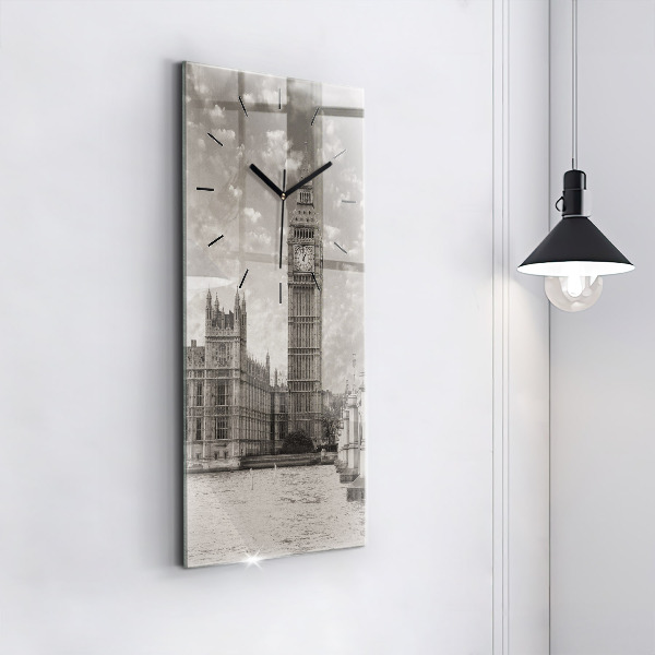 Horloge rectangulaire verticale Londres Angleterre Big Ben