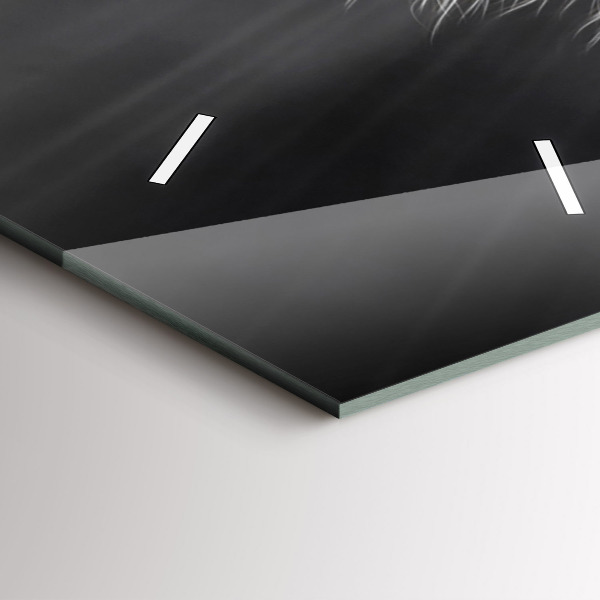 Horloge rectangulaire verticale Cheval au galop