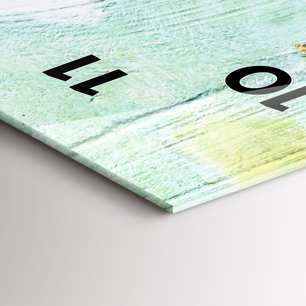 Horloge rectangulaire verticale 'Les gens sur l''échelle'