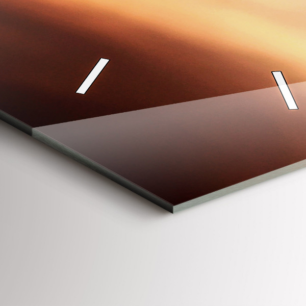 Horloge rectangulaire verticale Un coquillage sur la plage