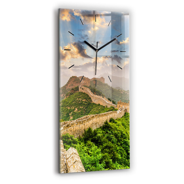 Horloge murale verticale La Grande Muraille de Chine