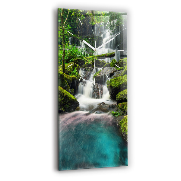 Horloge murale verticale Cascade Thaïlande