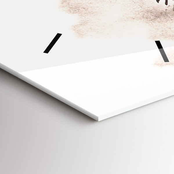 Horloge murale verticale Chevaux au galop