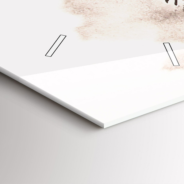 Horloge murale verticale Chevaux au galop