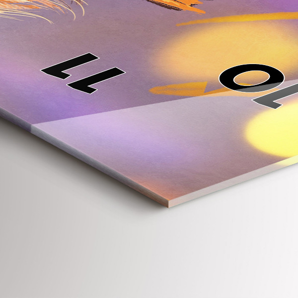 Horloge murale verticale Chevalier avec une épée