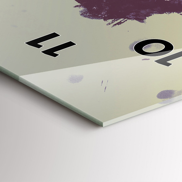 Horloge murale verticale Zombies la nuit - Halloween