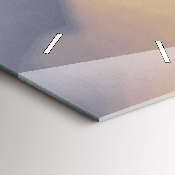 Horloge murale verticale 'L''homme sur le vieux pont'