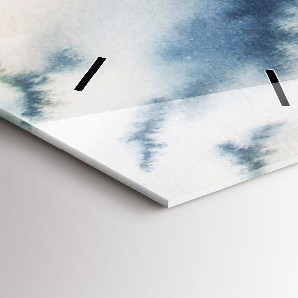 Horloge murale verticale Pêcheur sur le lac