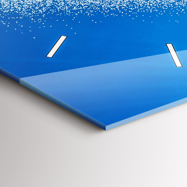 Horloge rectangulaire verticale Surf à Hawaï