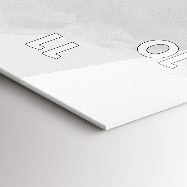 Horloge murale verticale Graphiques de guitare