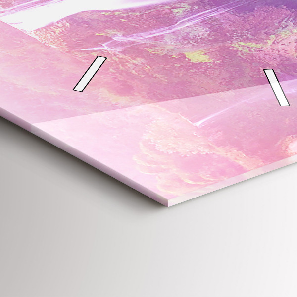 Horloge murale verticale Cascade de Jiulong, Chine