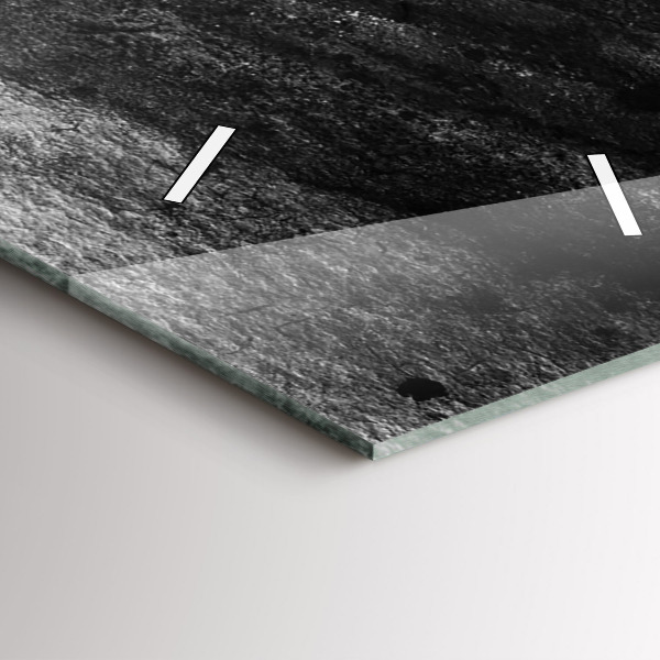 Horloge murale verticale Femme au chapeau