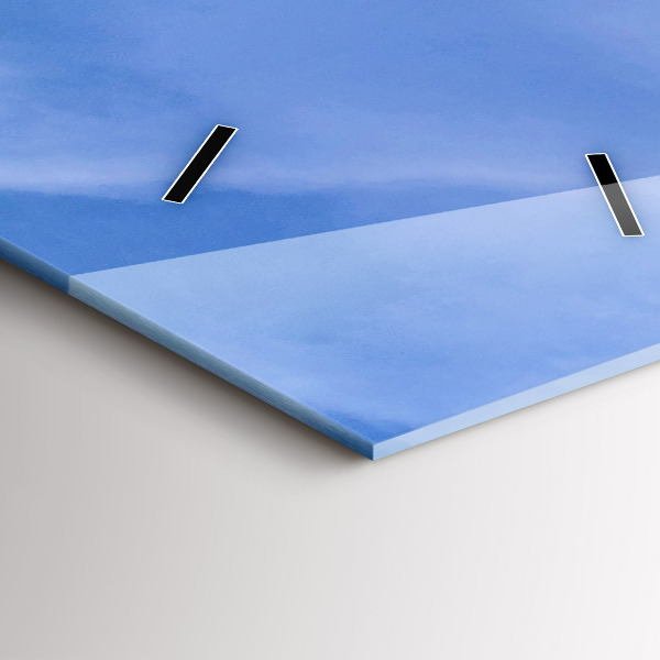 Horloge rectangulaire verticale Un agriculteur sur un tracteur