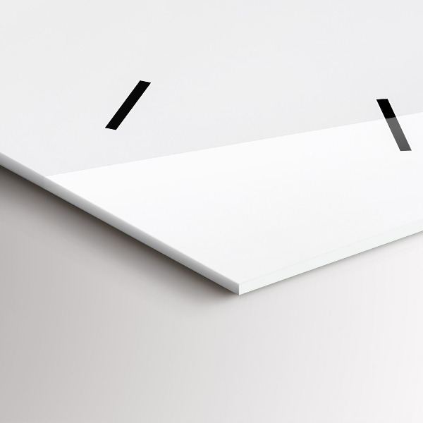 Horloge murale verticale Chat et chien endormis