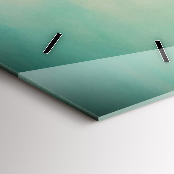 Horloge rectangulaire verticale fantaisie chinoise