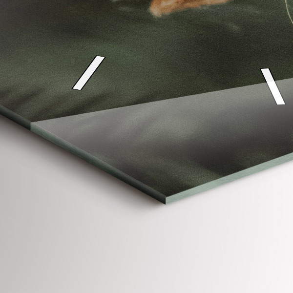 Horloge murale verticale 'L''écureuil et la nature sauvage'