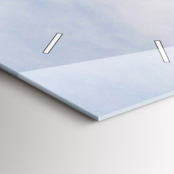 Horloge murale verticale Véhicule dans le désert du Kamtchatka